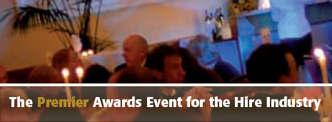 The Premier Awards Event for the Hire Industry